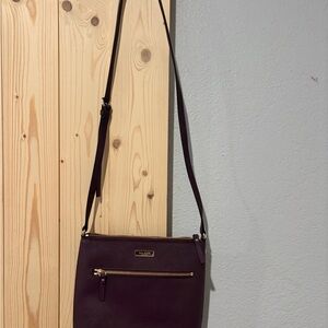 Kate Spade Burgundy Crossbody Bag